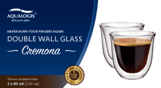 aqualogis cremona szklanki do espresso