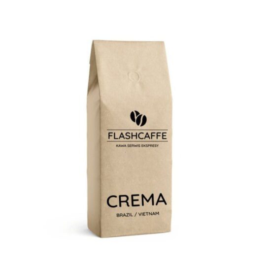 crema flashcaffe arabika robusta kawa świeżo palona ziarnista
