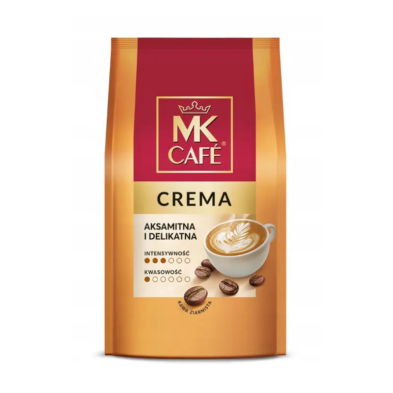 mk cafe crema kawa ziarnista
