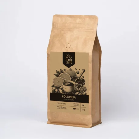 Kawa ziarnista Kolumbia 1kg | Flashcaffe
