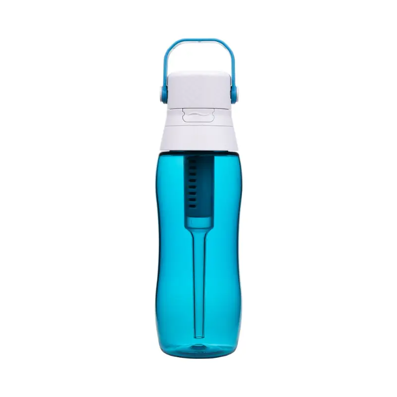 Butelka filtrująca Aqualogis Aqua&Go Tritan z filtrem 500 ml – Granatowy